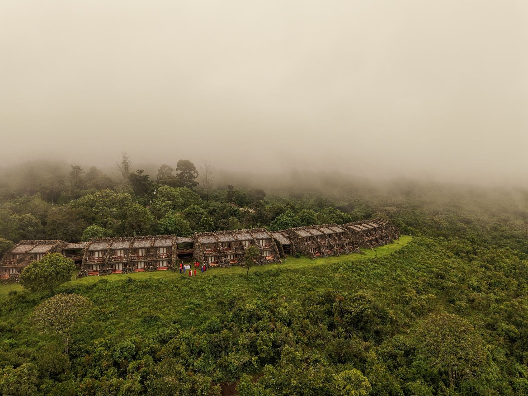 Ngorongoro Serena Safari Lodge on the crater rim